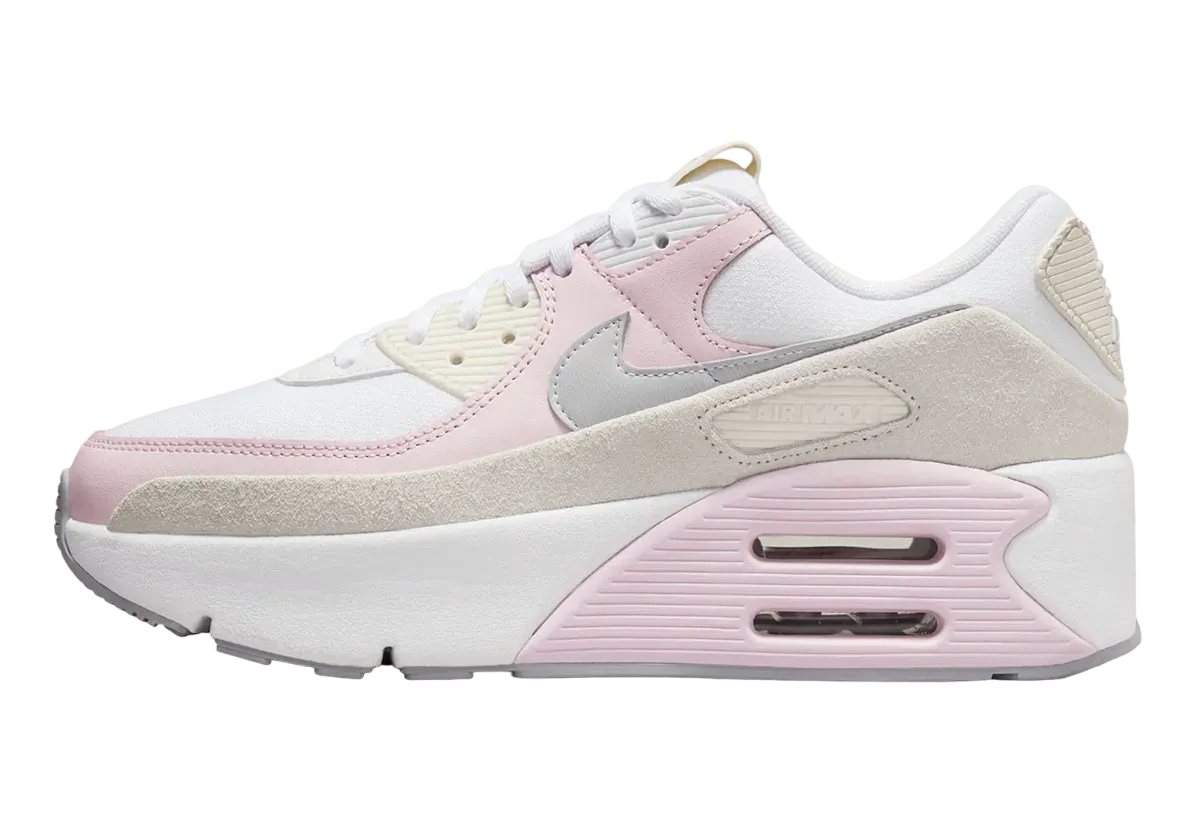 Nike WMNS Air Max 90 LV8 Pink Light Orewood Brown brown