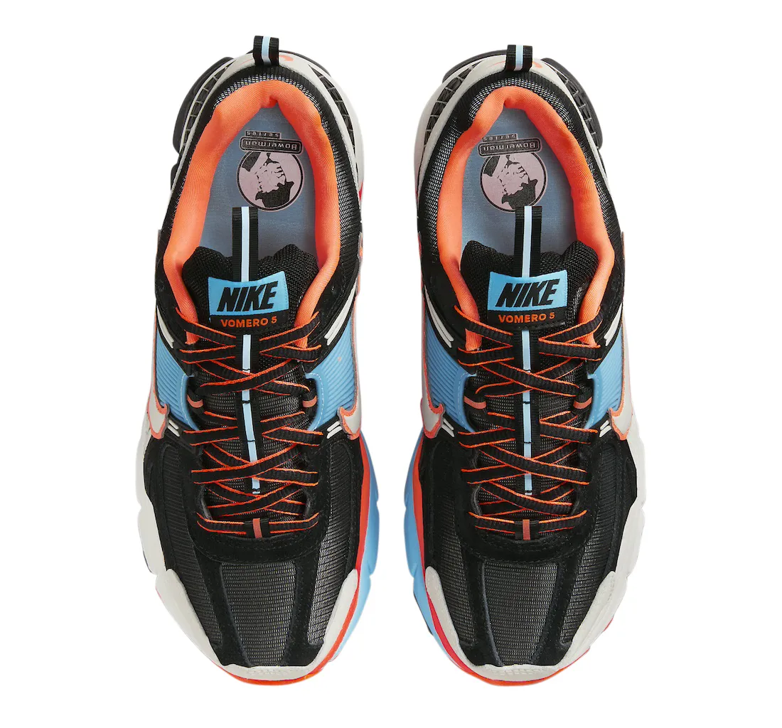 Nike WMNS Zoom Vomero 5 Blue Gaze Total Orange 2