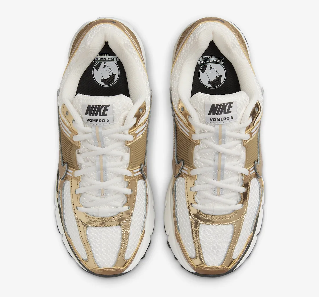 Nike WMNS Zoom Vomero 5 Metallic Gold 2