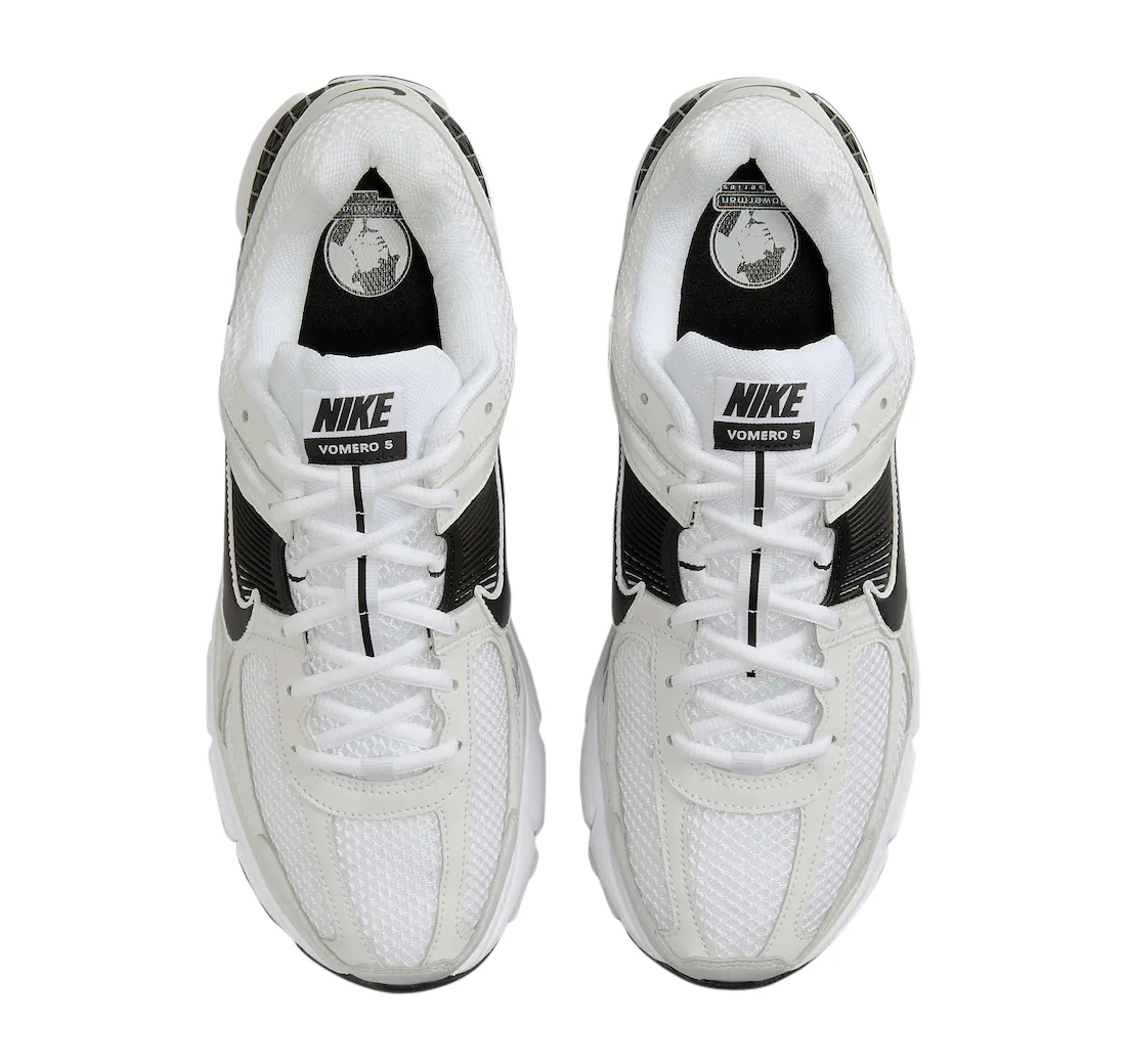 Nike Zoom Vomero 5 White Black 2