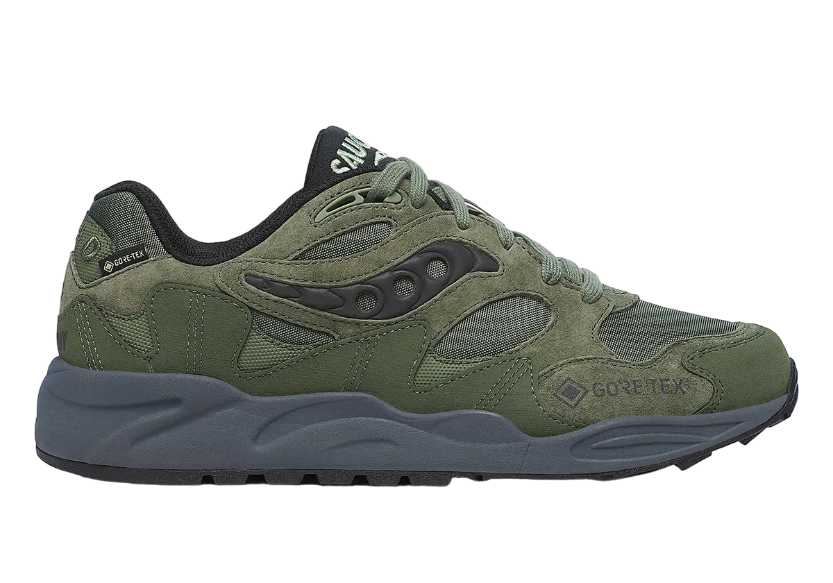 Saucony Grid Shadow 2 Gore Tex Olive olive