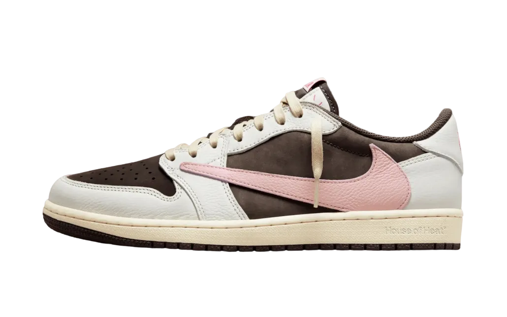 Travis Scott x Air Jordan 1 Low OG Dark Pony Pink Oxford oxford