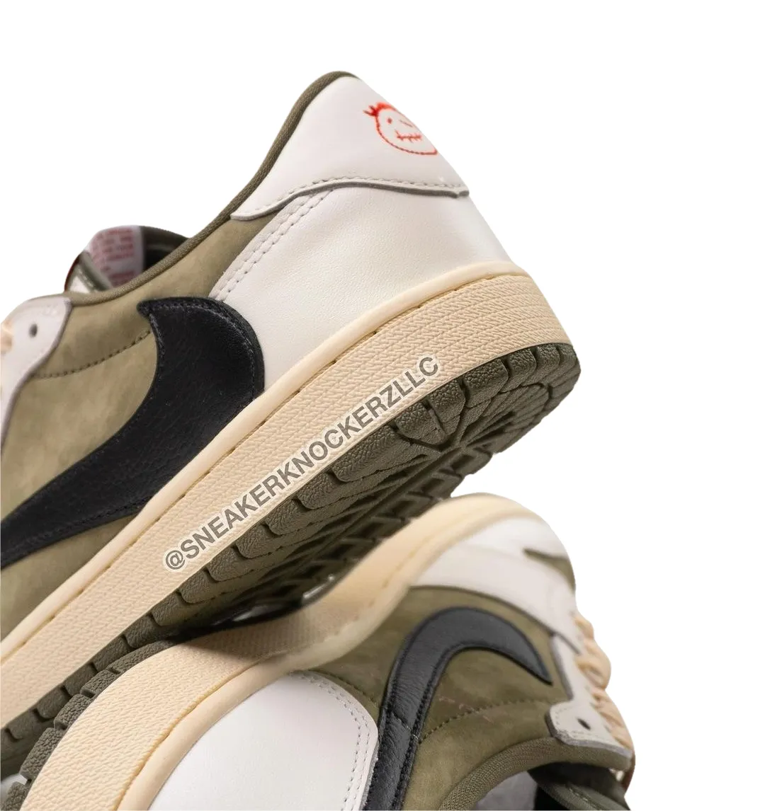 Travis Scott x Air Jordan 1 Low OG Medium Olive 7