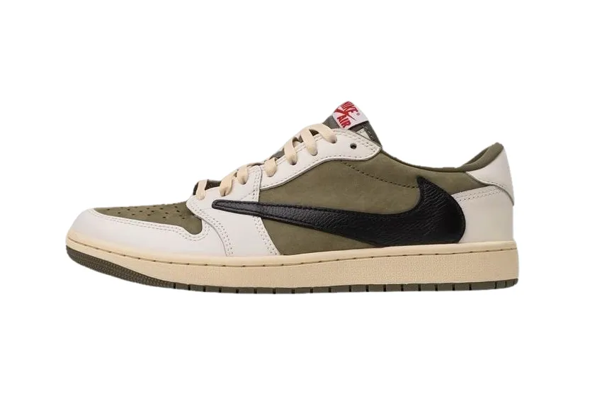 Travis Scott x Air Jordan 1 Low OG Medium Olive olive