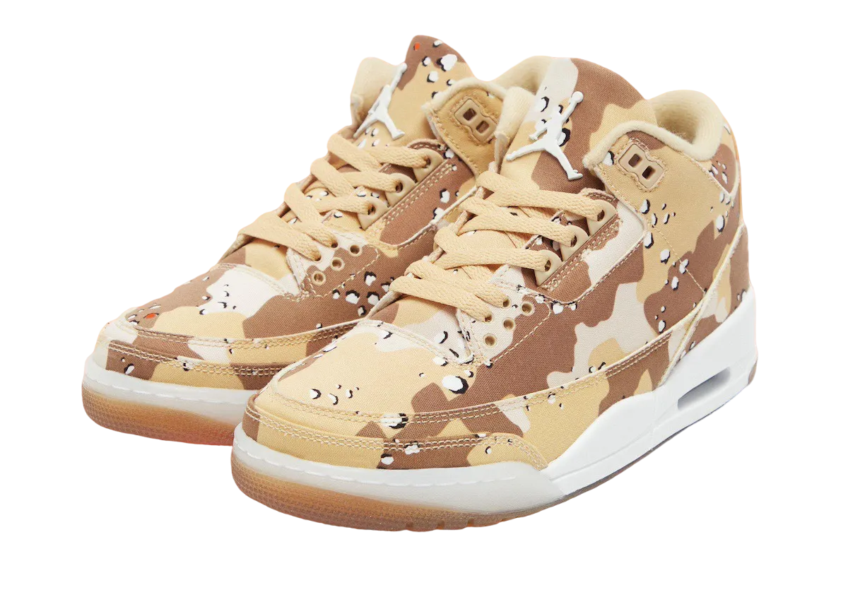 WNBA x Air Jordan 3 WMNS Desert Camo 0