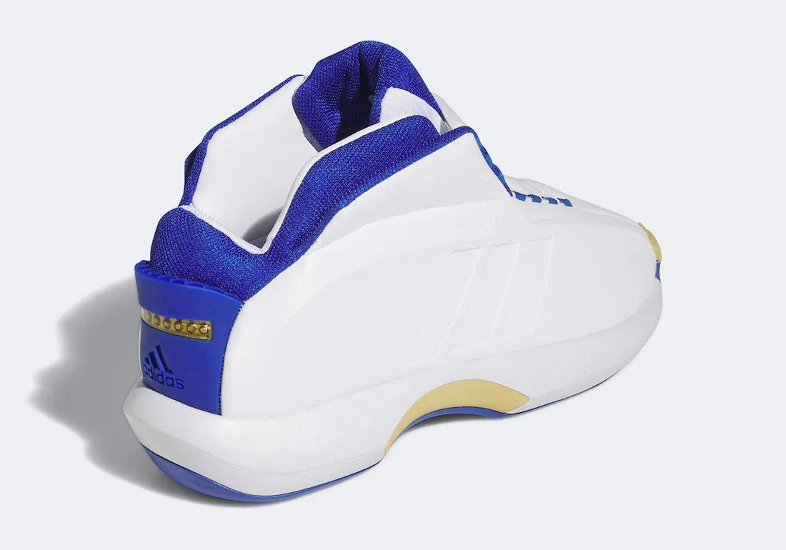 adidas Crazy 1 Footwear White Royal Blue 2