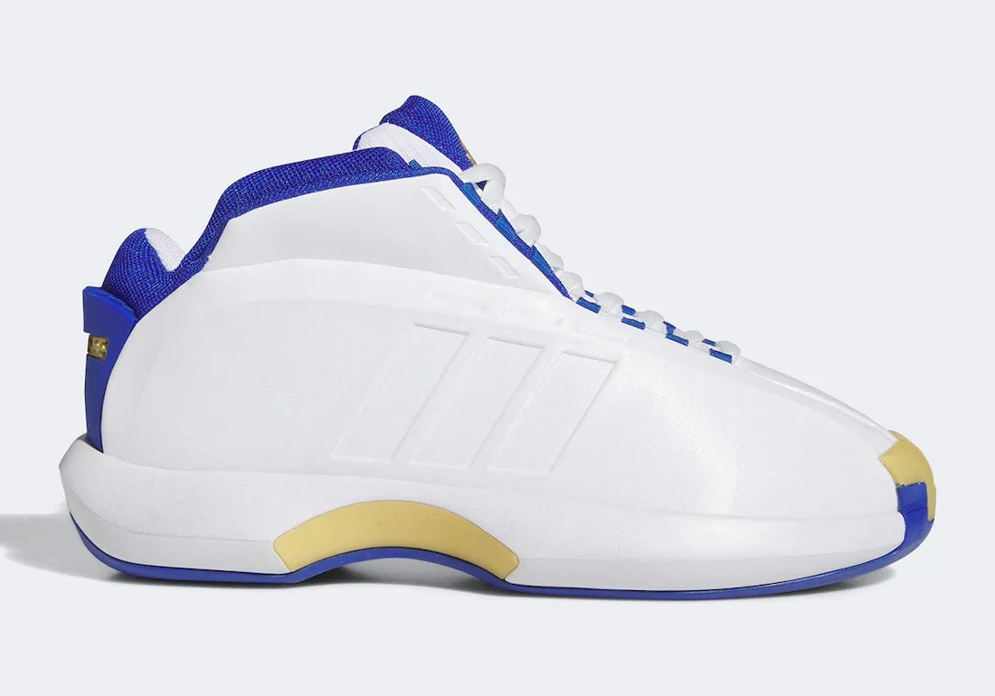 adidas Crazy 1 Footwear White Royal Blue blue