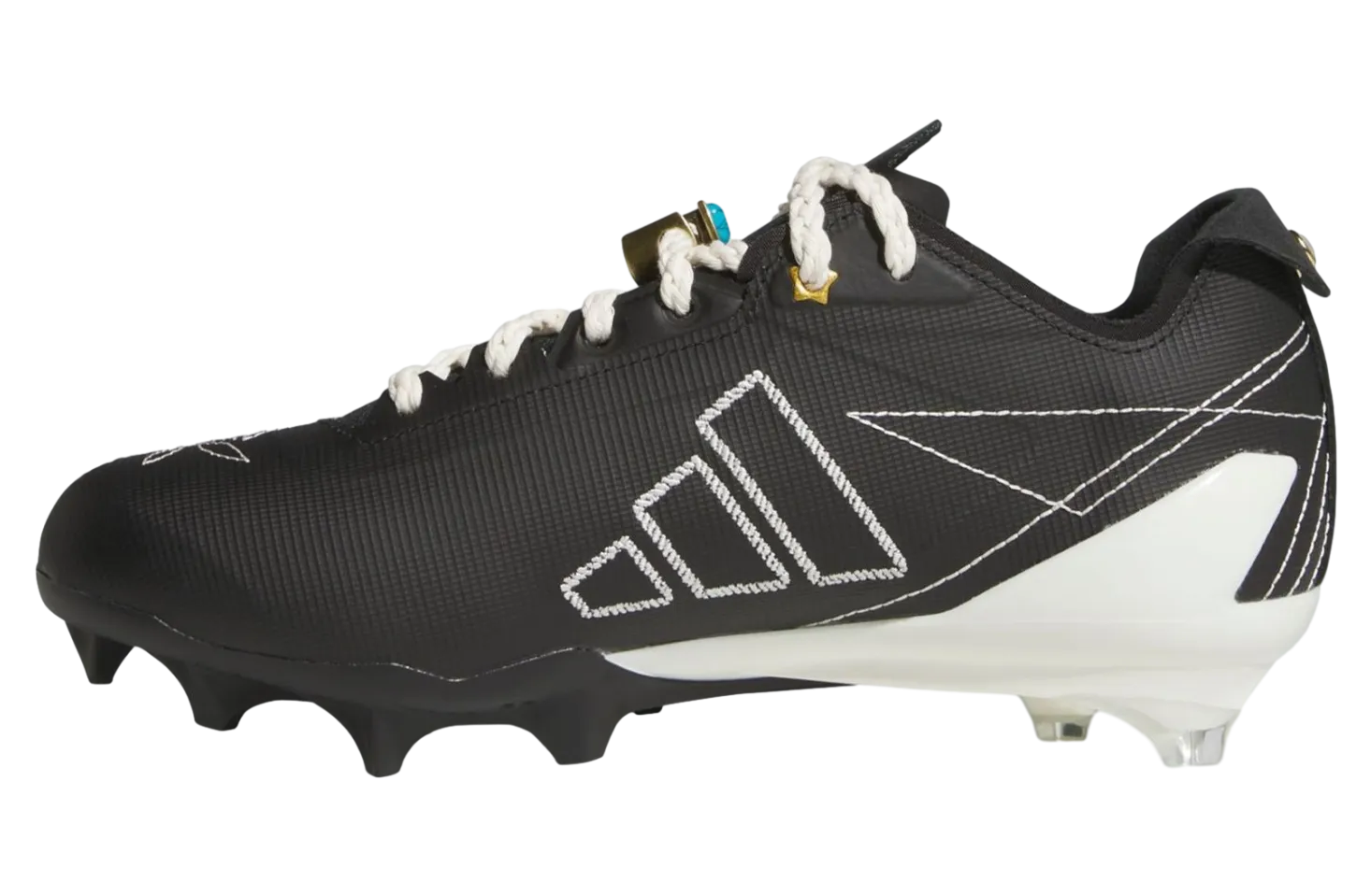 adidas adizero electric ii core black off white 4