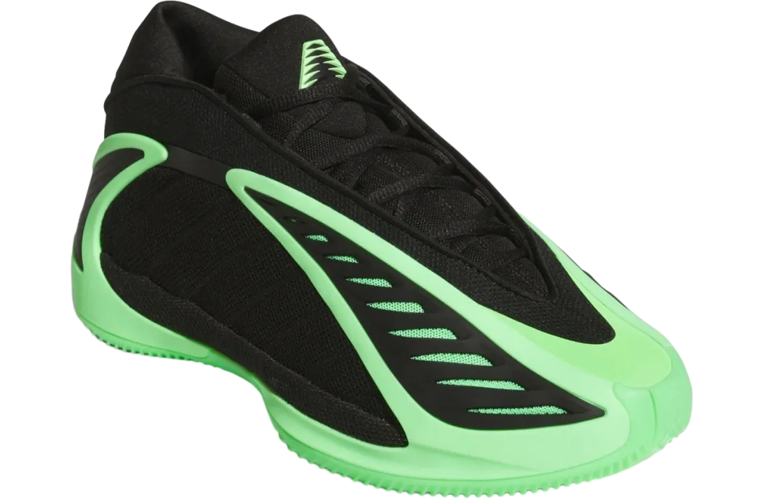 adidas anthony edwards 2 core black lime burst 0