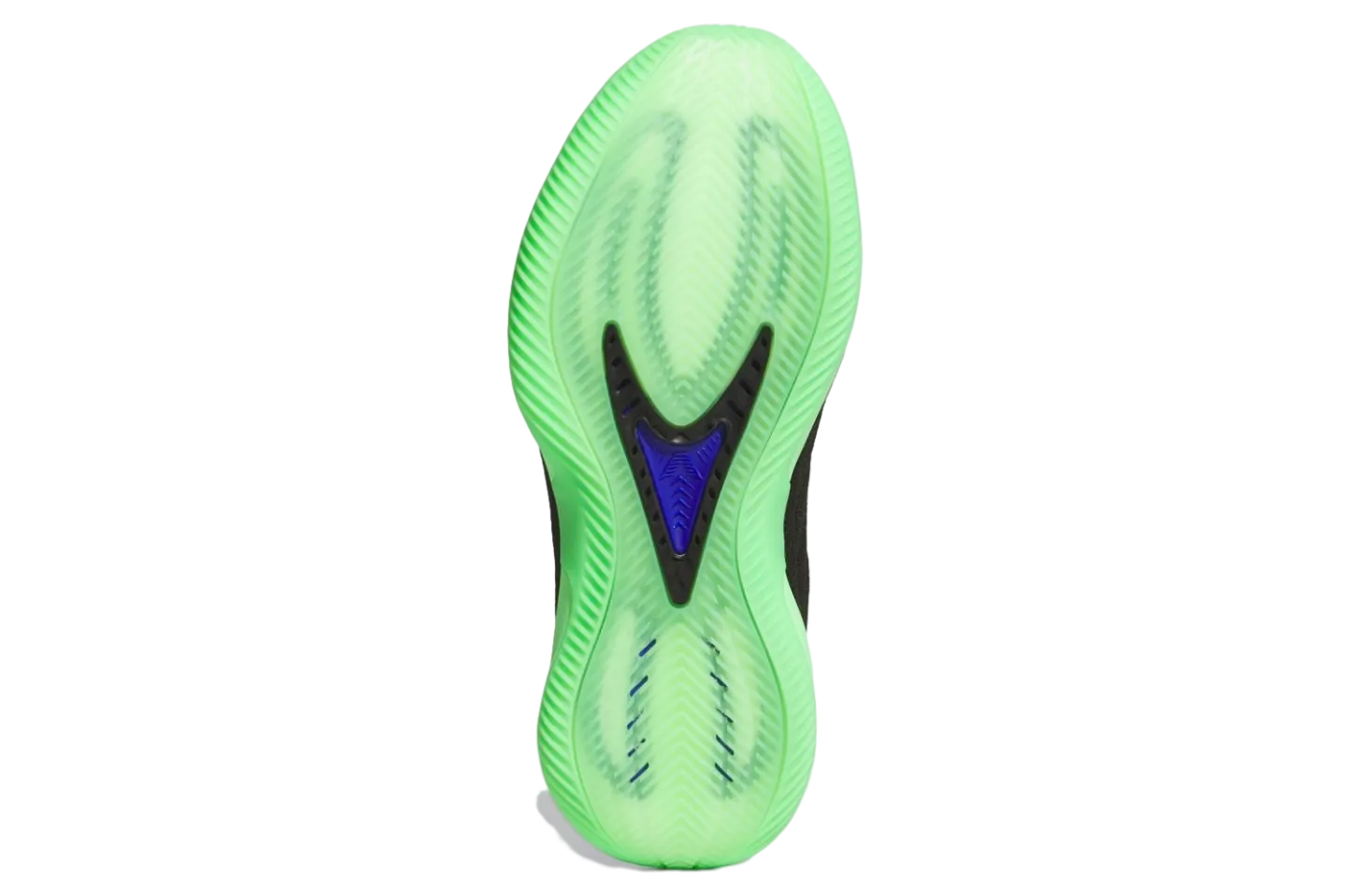 adidas anthony edwards 2 core black lime burst 5