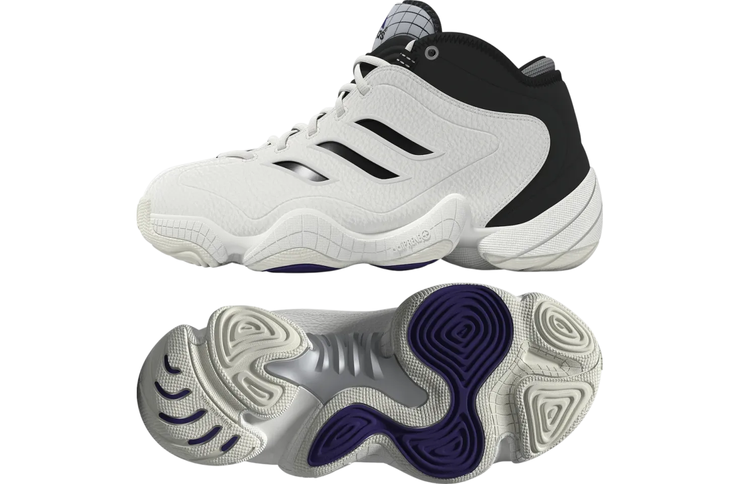 adidas crazy 3 core white core black 1