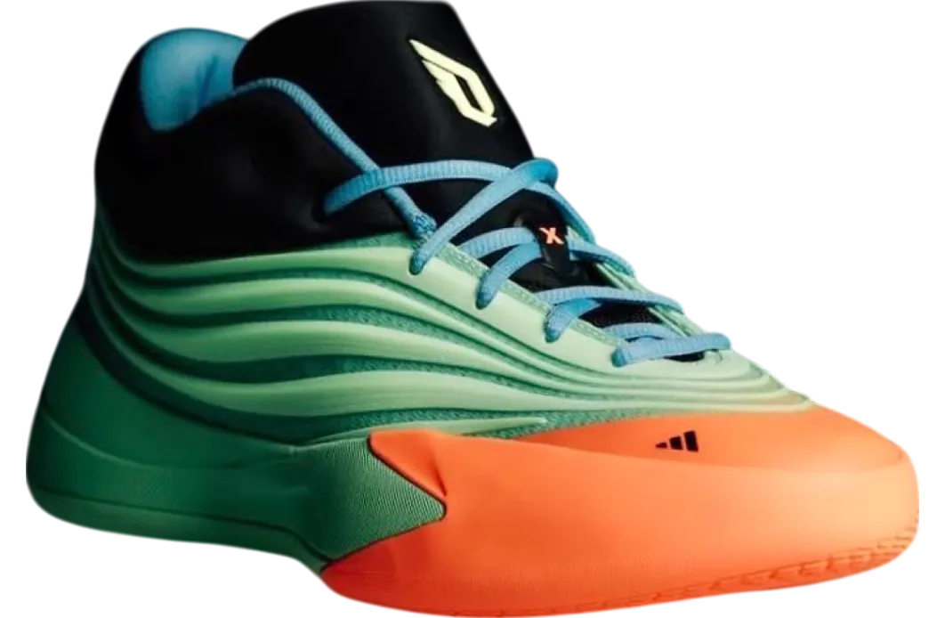 adidas dame 10 dame s light lime burst 0