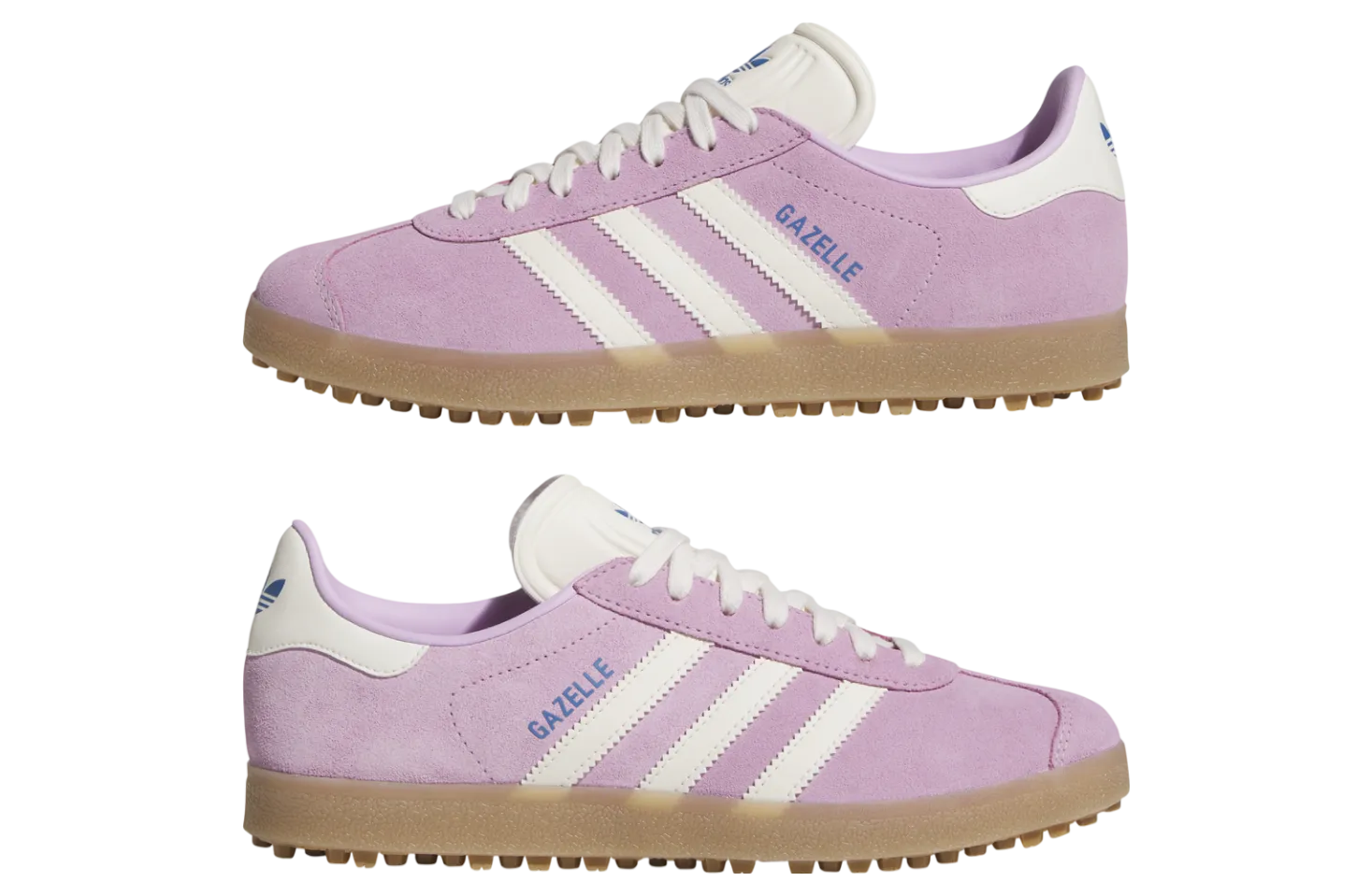 adidas gazelle golf bliss lilac cloud white 1