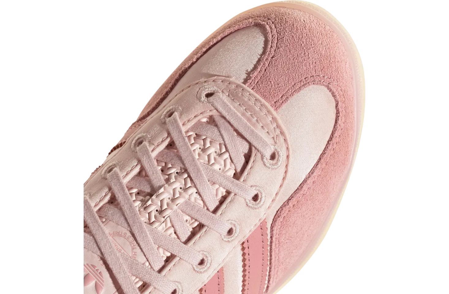 adidas gazelle indoor pink satin suede 6