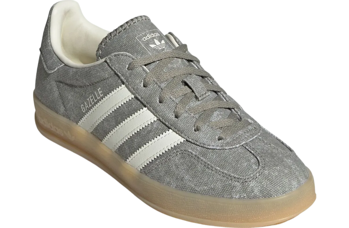 adidas gazelle indoor silver pebble off white 0