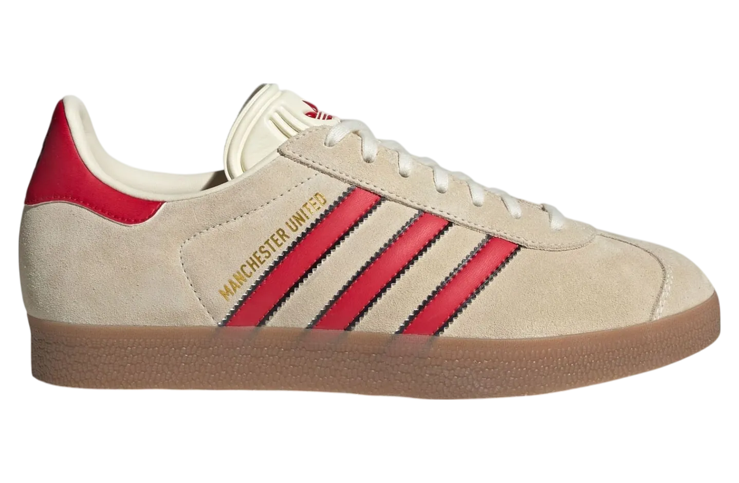 adidas gazelle terrace manchester united core white red
