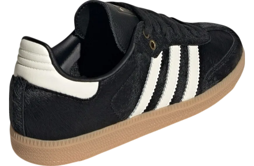 adidas samba black pony hair 1