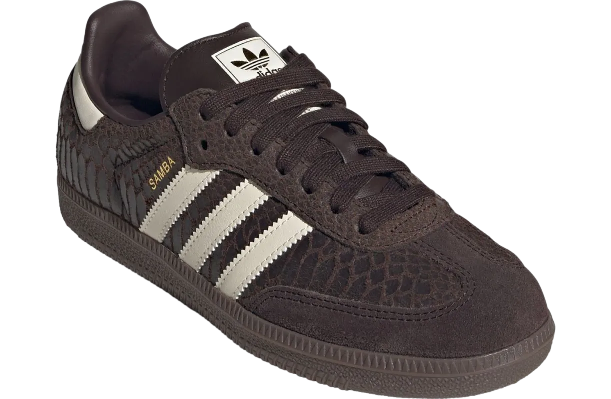 adidas samba brown snakeskin 1