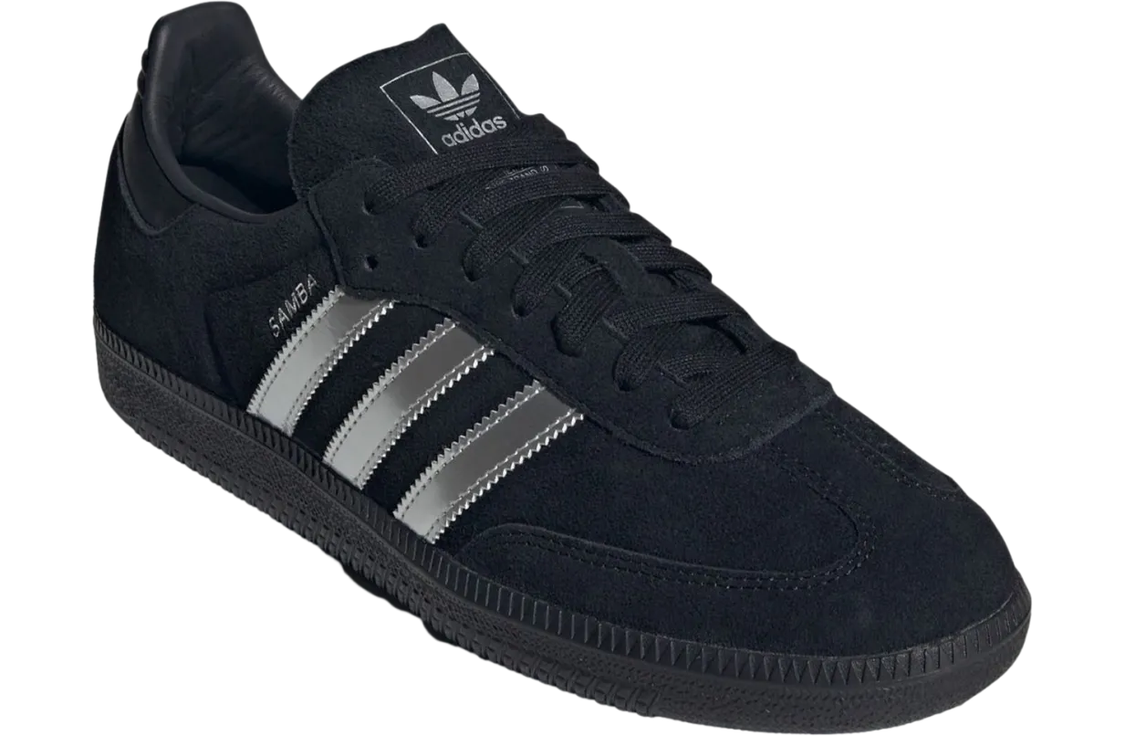 adidas samba core black silver metallic 1