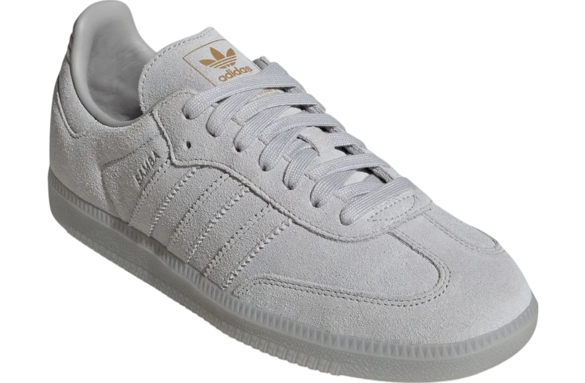 adidas samba grey two crystal white 0