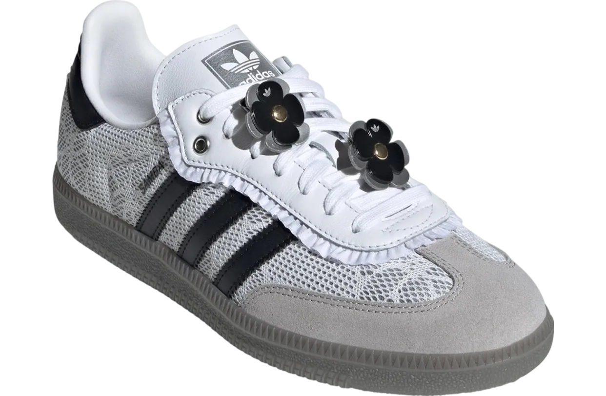 adidas samba lace flower white core black 0