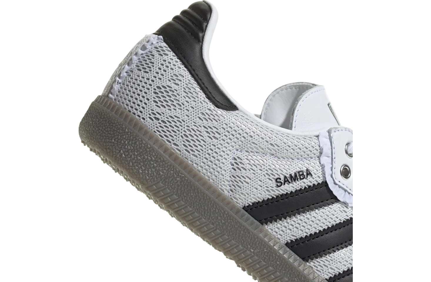 adidas samba lace flower white core black 5