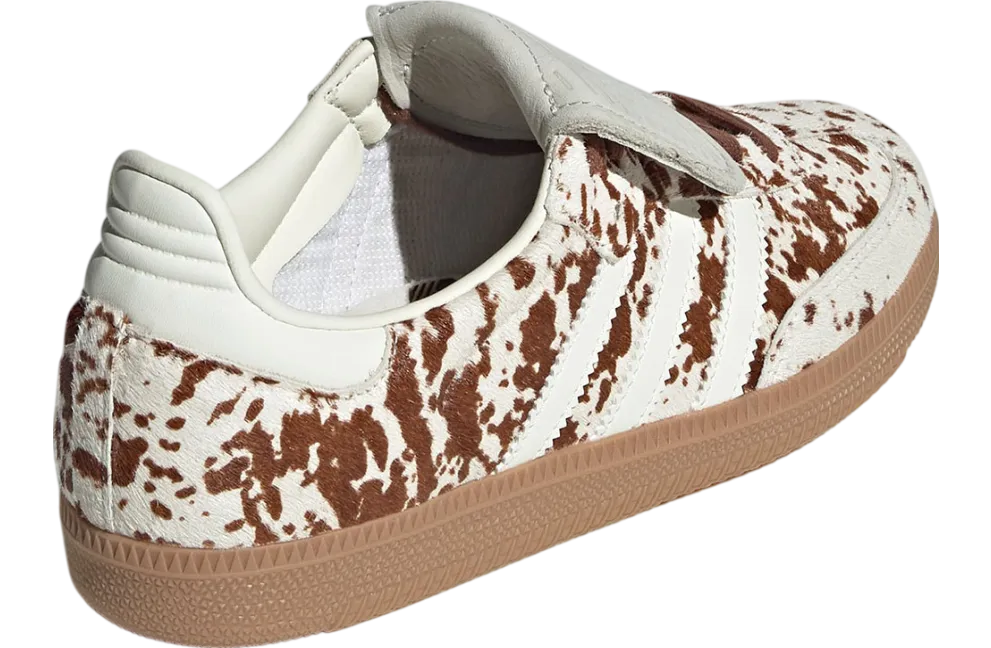 adidas samba lt wmns cow print brown white 1