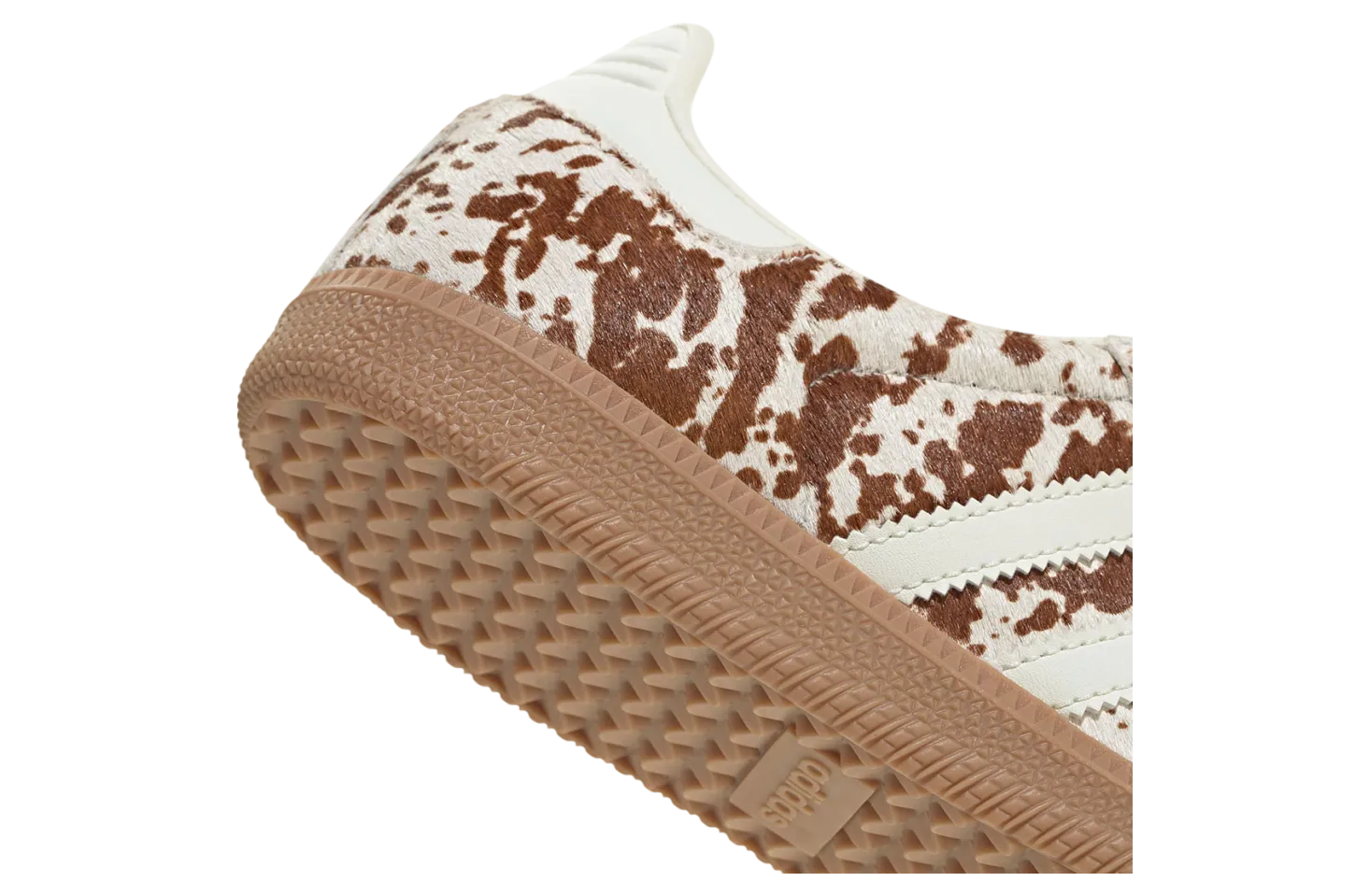 adidas samba lt wmns cow print brown white 6