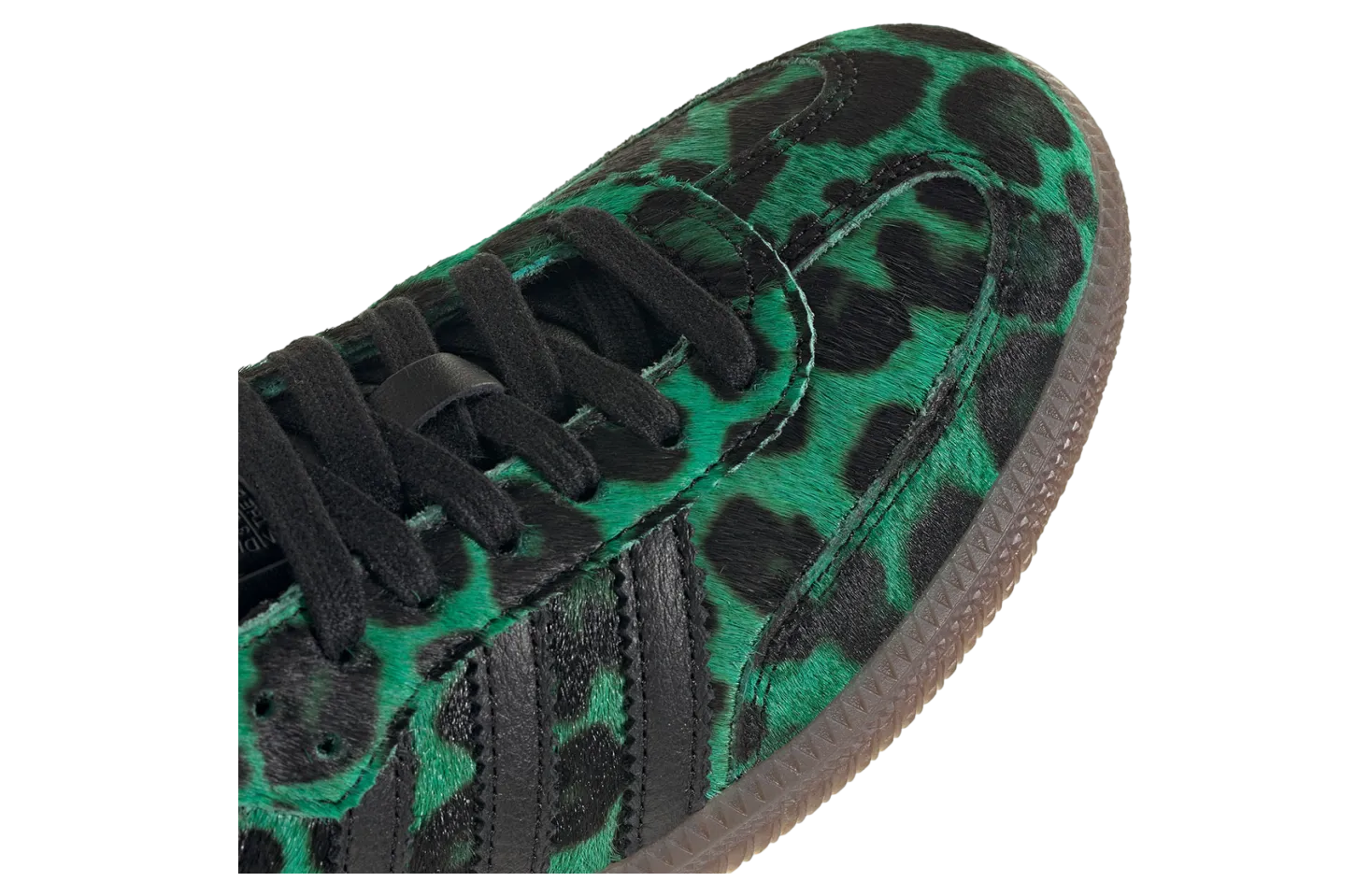 adidas samba semi screaming green core black 6