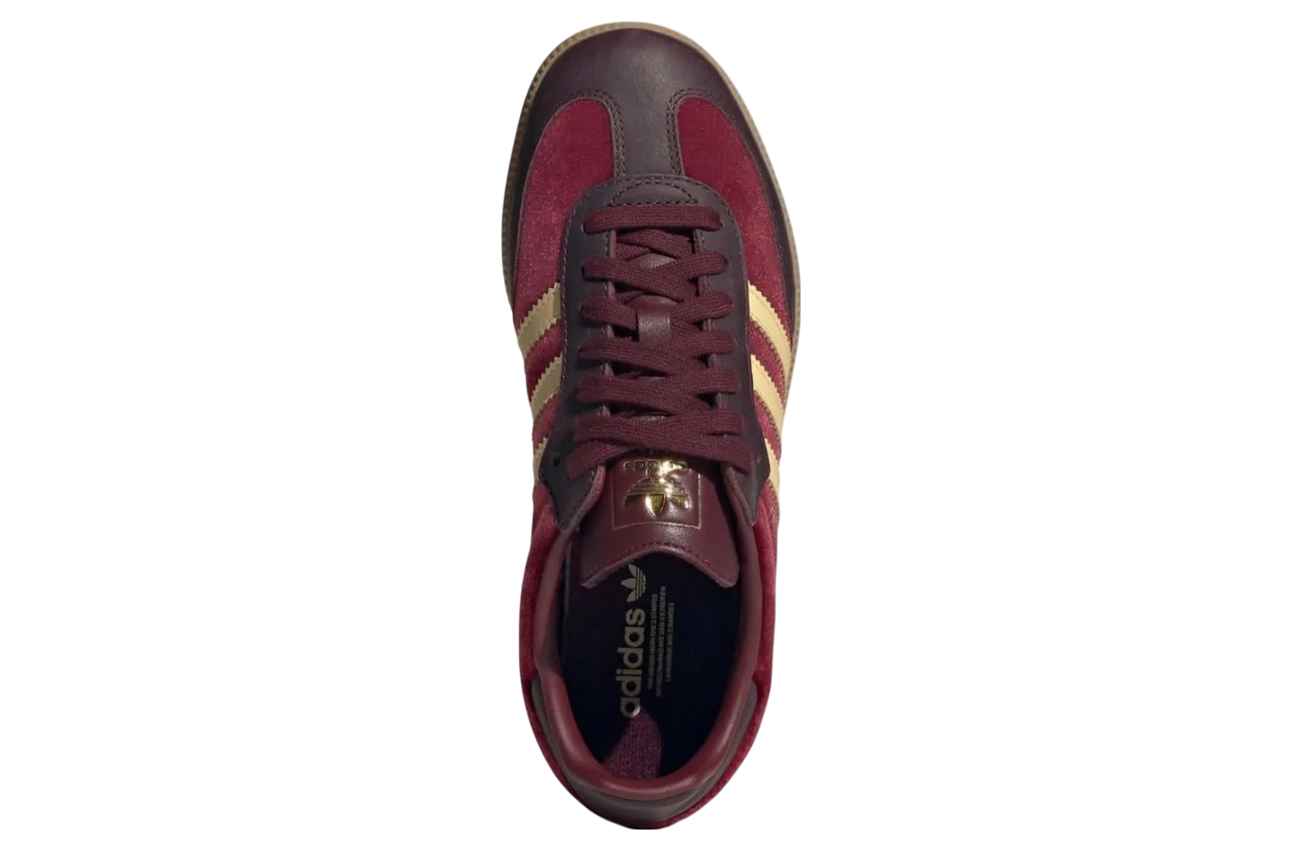 adidas samba wmns sharp red maroon 4