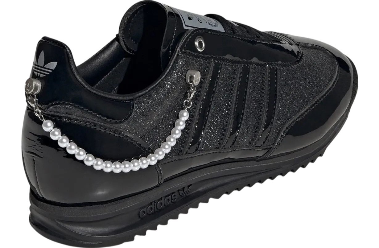 adidas sl 72 black patent pearls 1