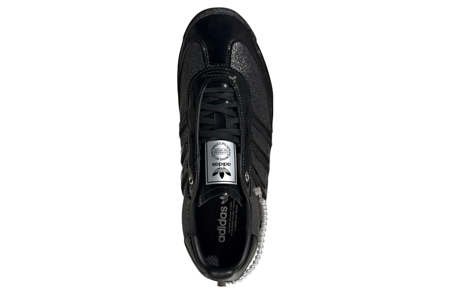 adidas sl 72 black patent pearls 3