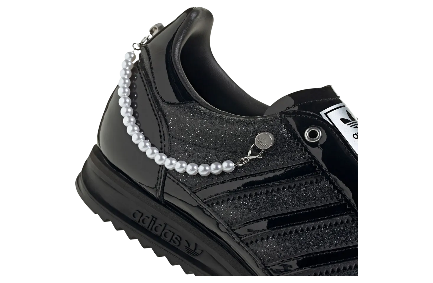 adidas sl 72 black patent pearls 5