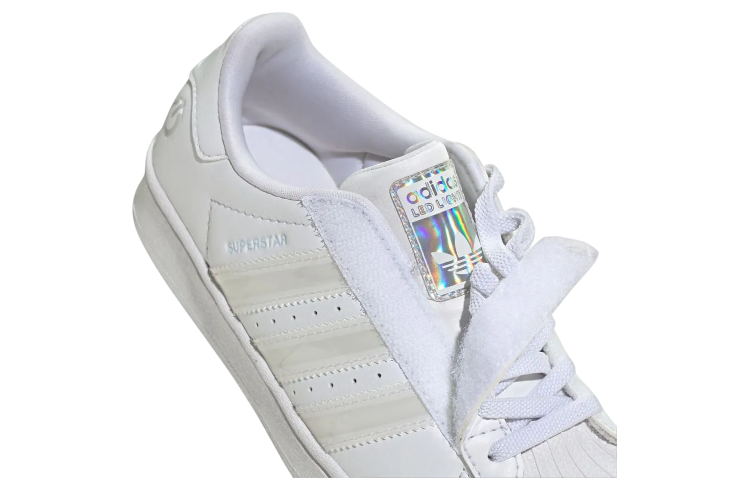 adidas superstar gs led lights footwear white 7