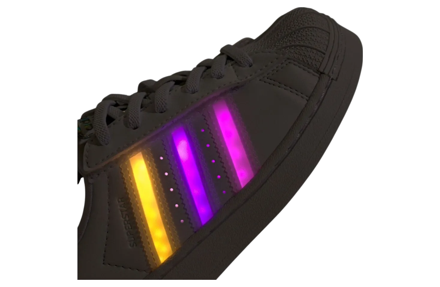 adidas superstar gs led lights footwear white 9