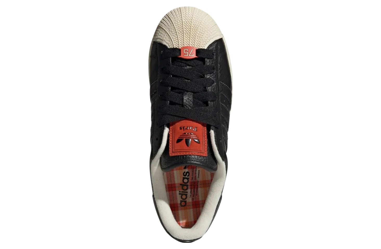 adidas superstar paris core black crew white 0