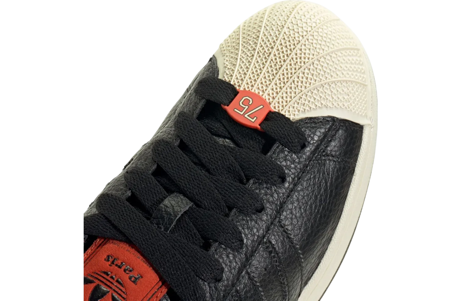 adidas superstar paris core black crew white 5