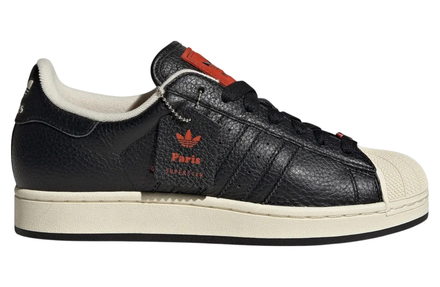 adidas superstar paris core black crew white