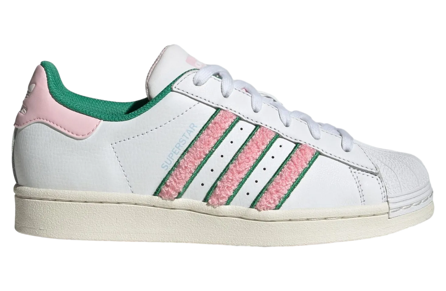 adidas superstar pink chenille