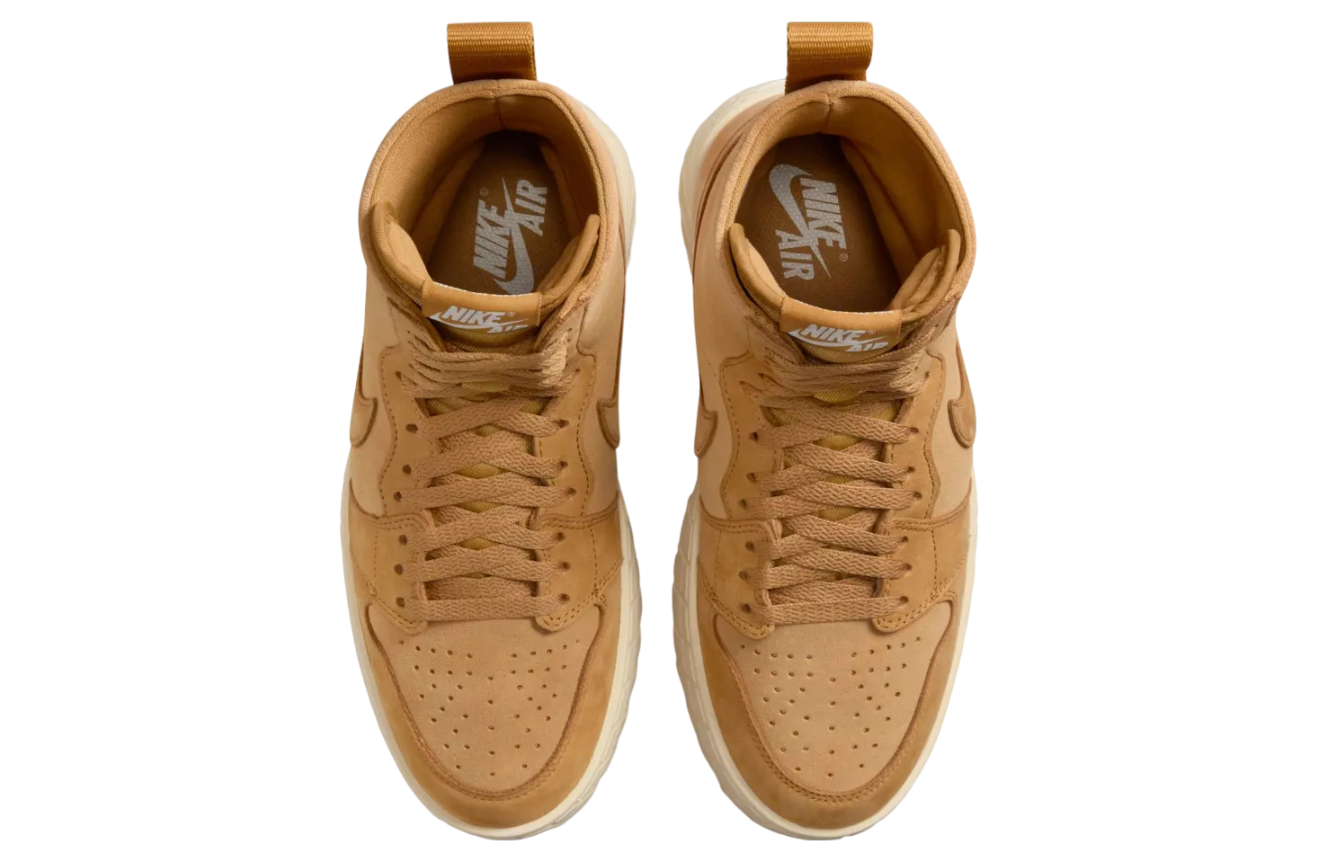 air jordan 1 brooklyn wheat muslin 2