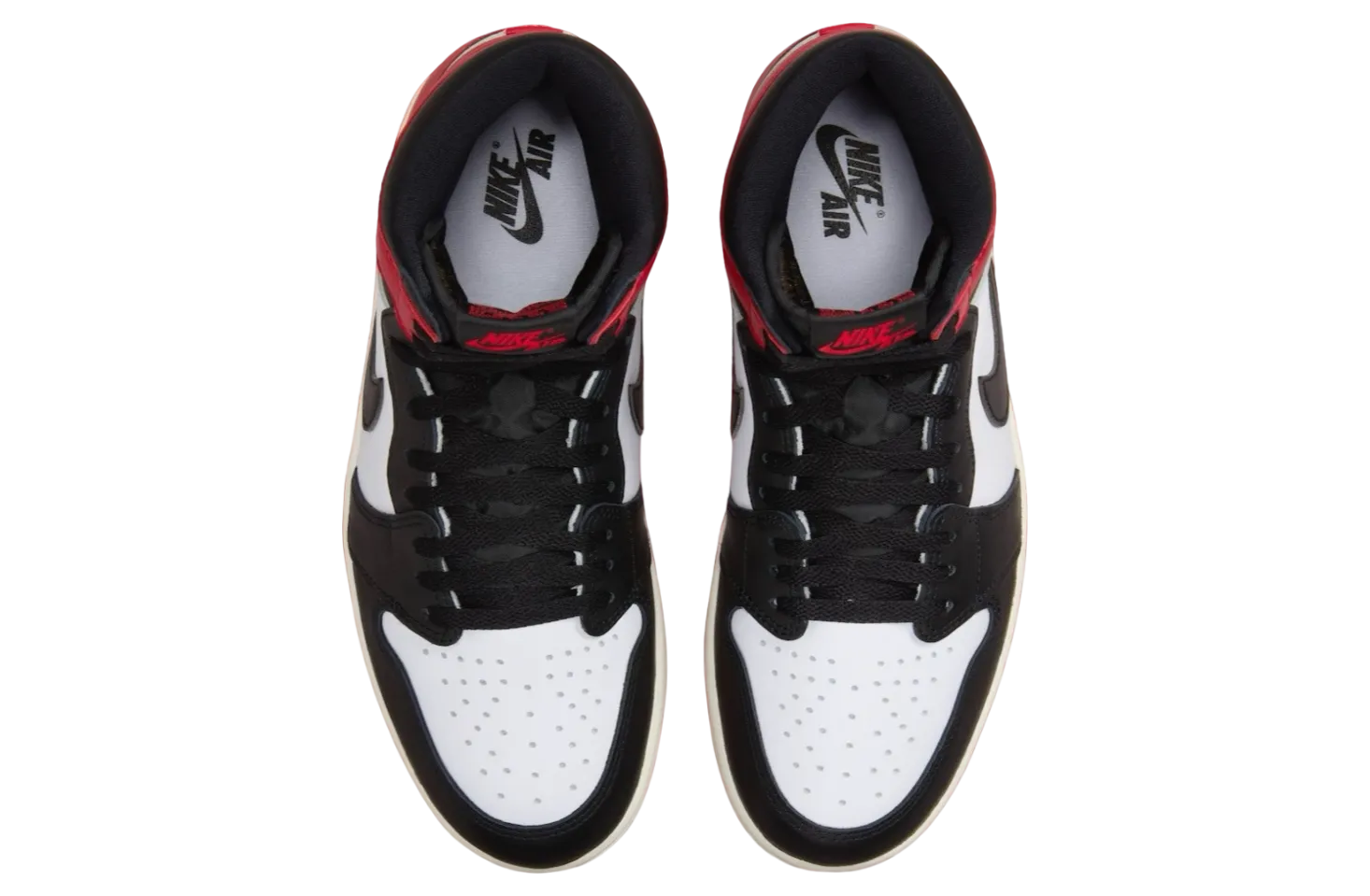 air jordan 1 high og black toe reimagined 2