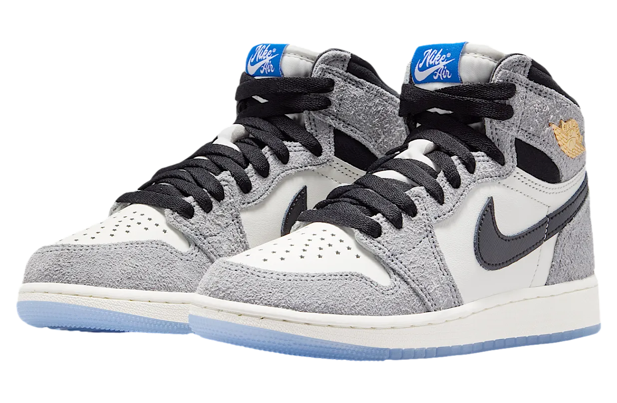 air jordan 1 high og gs cool grey game royal 3