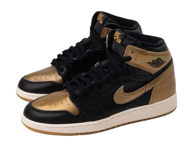 air jordan 1 high og metallic gold 0