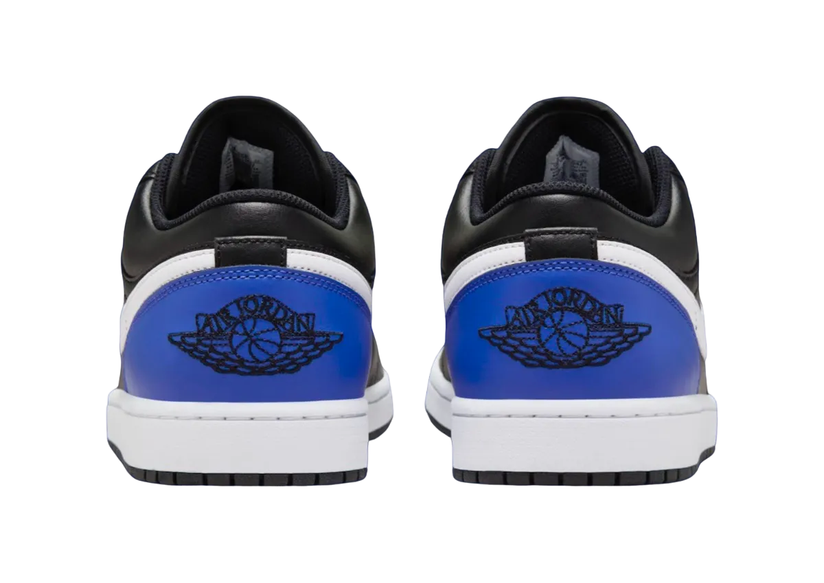 air jordan 1 low black royal toe 2