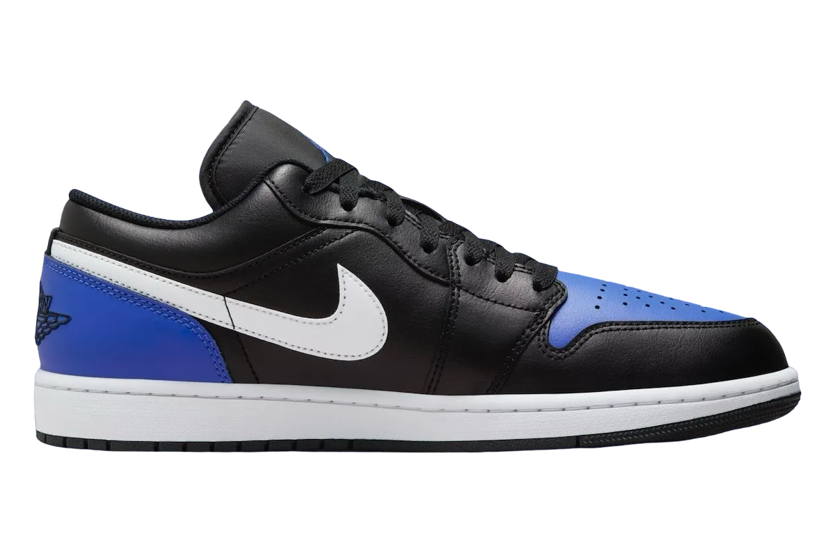 air jordan 1 low black royal toe 3