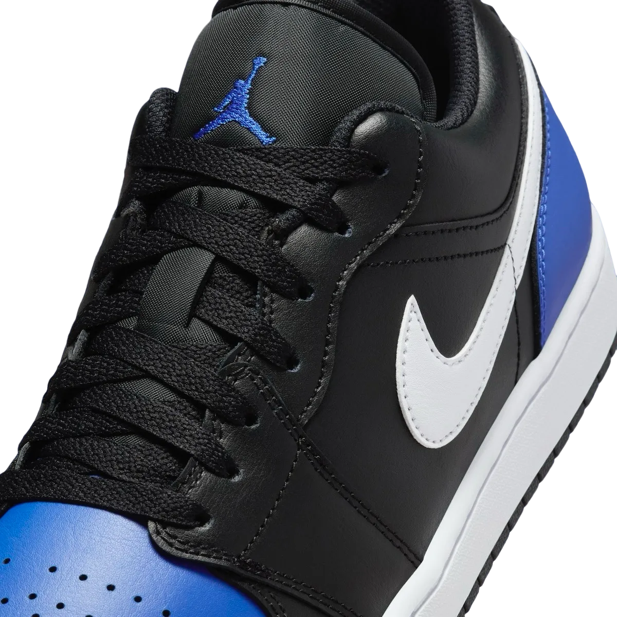 air jordan 1 low black royal toe 5