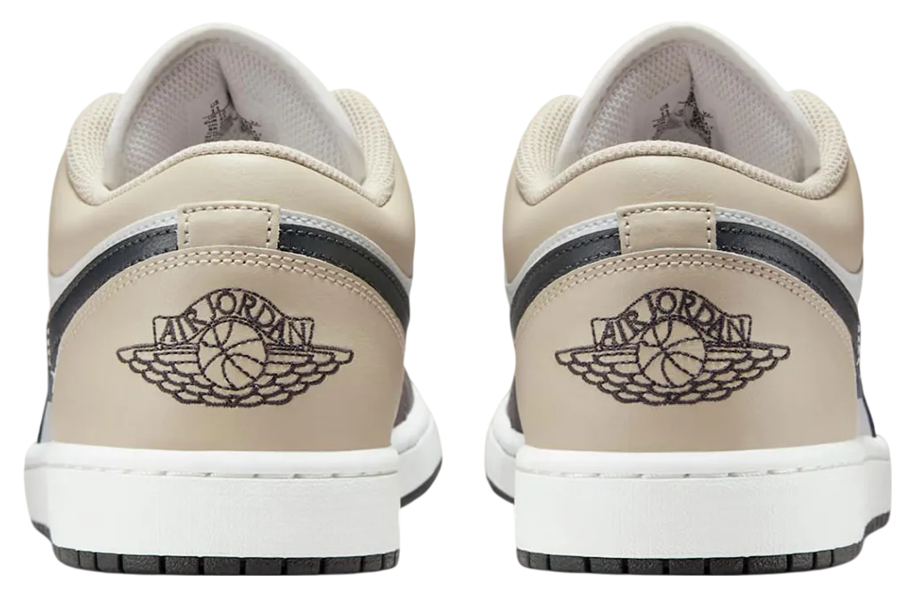 air jordan 1 low black toe tan 2