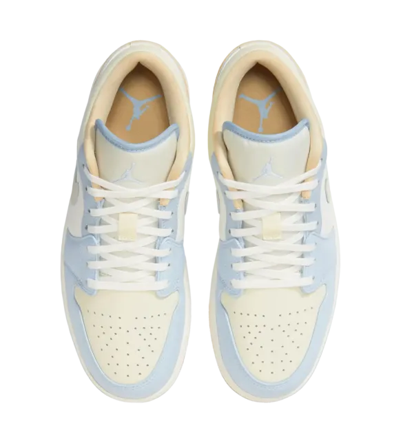 air jordan 1 low blue coconut milk 2