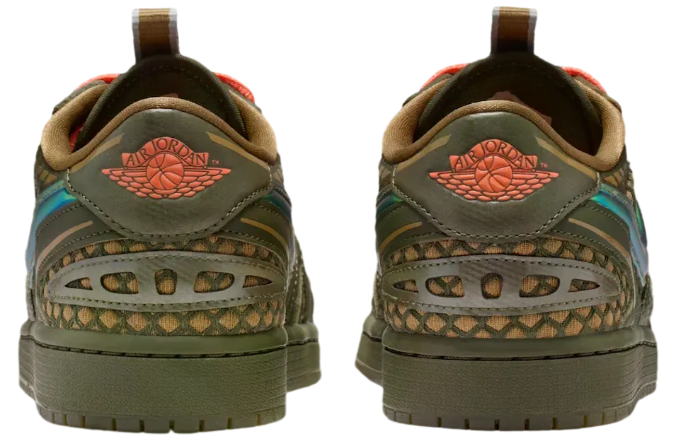 air jordan 1 low brown kelp light wild mango 3