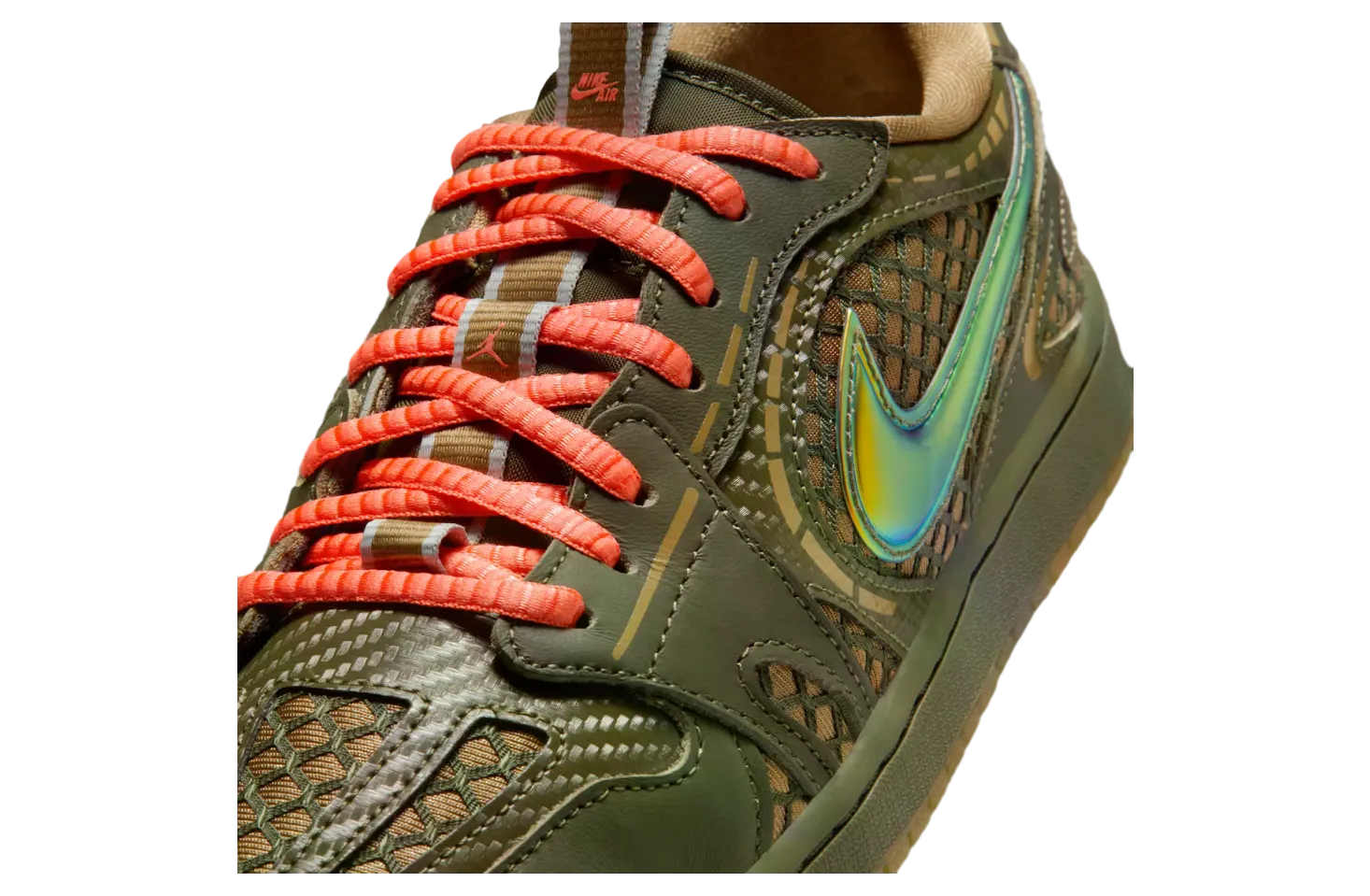 air jordan 1 low brown kelp light wild mango 5